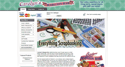 Desktop Screenshot of carolynsbargainbar.com.au
